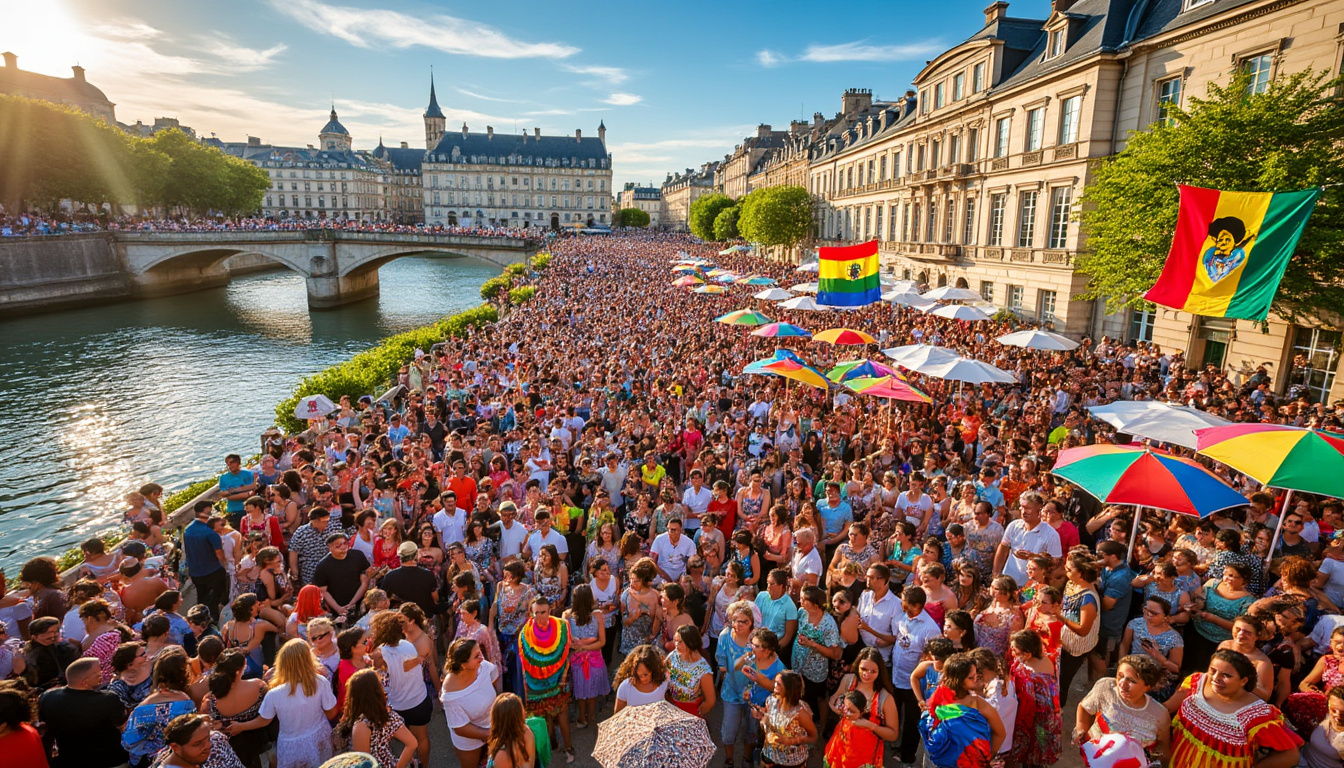 découvrez bordeaux à travers une immersion culturelle inédite, mettant à l'honneur les richesses et la diversité de l'amérique latine et des caraïbes. plongez dans une célébration vibrante des traditions, de la musique et de la gastronomie, et laissez-vous envoûter par cette rencontre entre deux mondes.