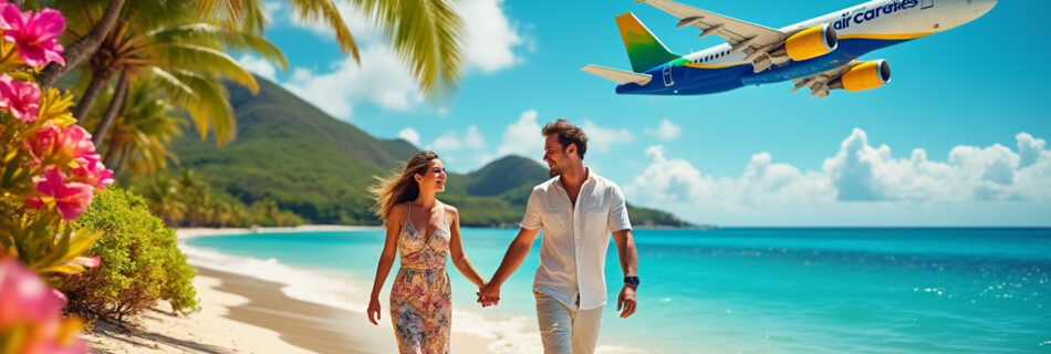 plongez dans l'aventure en amoureux à saint-martin avec air caraïbes ! que vous soyez martin ou martine, découvrez des paysages idylliques, des plages paradisiaques et une culture vibrante. partez à la conquête de cette île fabuleuse ensemble et créez des souvenirs inoubliables !