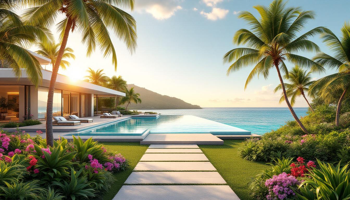 découvrez nos villas de prestige à sainte-anne, des locations haut de gamme alliant luxe et confort. profitez d'un cadre idyllique pour des vacances inoubliables.