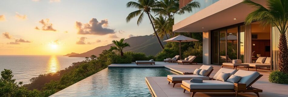 découvrez des séjours inoubliables dans une villa de luxe avec piscine à saint-françois. profitez des offres exclusives d'ibaia immobilier pour des vacances de rêve dans un cadre paradisiaque.