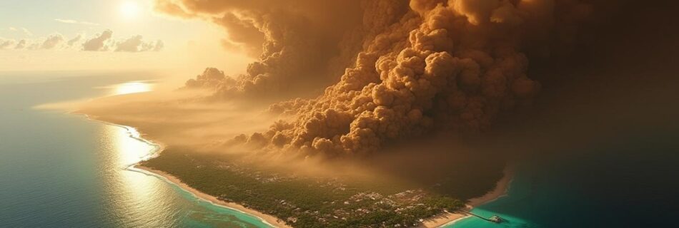 découvrez comment un immense nuage de poussière saharienne menace les caraïbes et pourrait atteindre les états-unis, perturbant ainsi l'environnement et la santé des populations. informez-vous sur les effets de ce phénomène climatique impressionnant et les précautions à prendre.