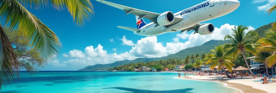 découvrez les nouvelles liaisons directes d'euroairlines depuis paris vers les caraïbes. réalisez vos rêves d'évasion tropicale et profitez de plages paradisiaques et d'aventures inoubliables, le tout à portée de main !