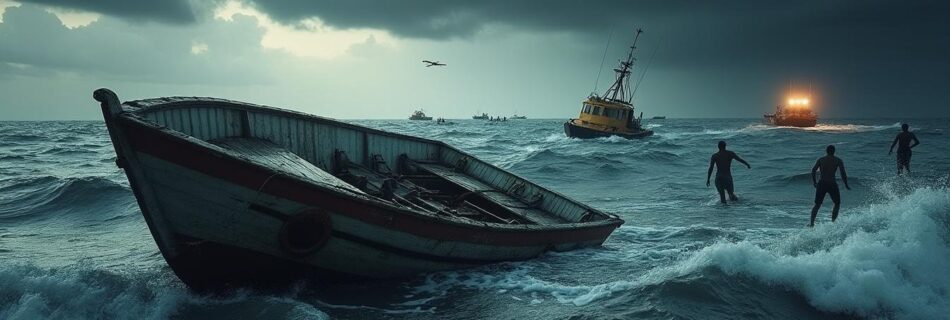 une tragédie maritime frappe la république dominicaine, où sept migrants ont perdu la vie dans un naufrage. les opérations de sauvetage ont permis de retrouver 17 rescapés, mettant en lumière les dangers des traversées maritimes pour les migrants.