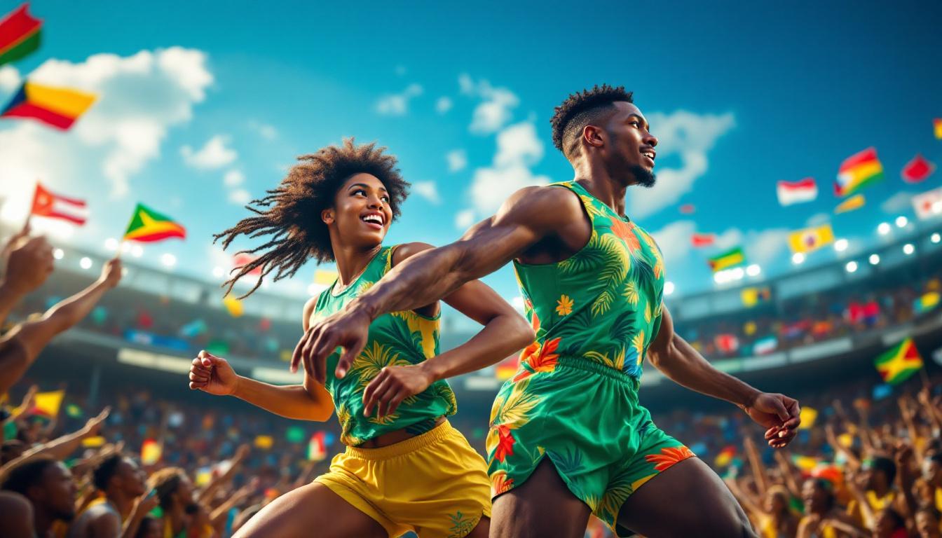 découvrez comment dahlia reine et néhémy jean-baptiste incarnent l'identité caribéenne lors du championnat de la caraïbe des jeunes. plongez au cœur de leurs performances exceptionnelles et l'impact du sport sur la fierté régionale.