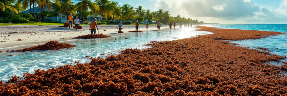 découvrez comment les caraïbes intensifient leurs efforts pour lutter contre l'invasion massive de sargasses, cette algue brune qui menace l'environnement, le tourisme et les écosystèmes côtiers de la région.