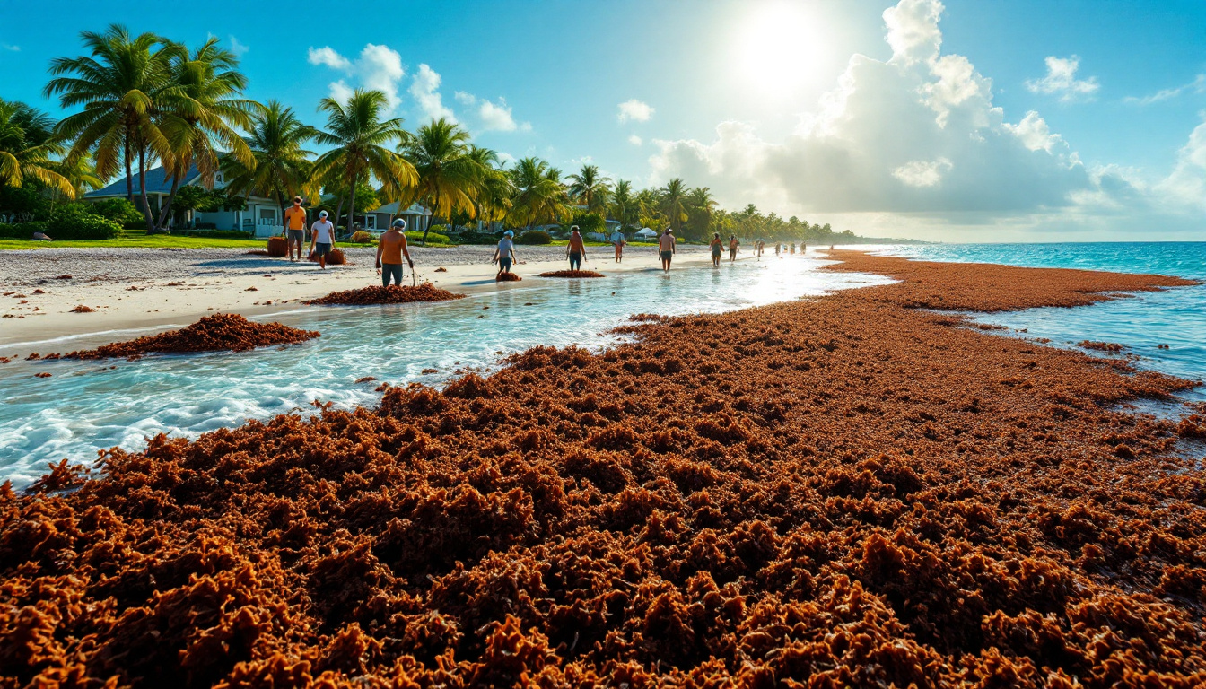 découvrez comment les caraïbes intensifient leurs efforts pour lutter contre l'invasion massive de sargasses, cette algue brune qui menace l'environnement, le tourisme et les écosystèmes côtiers de la région.
