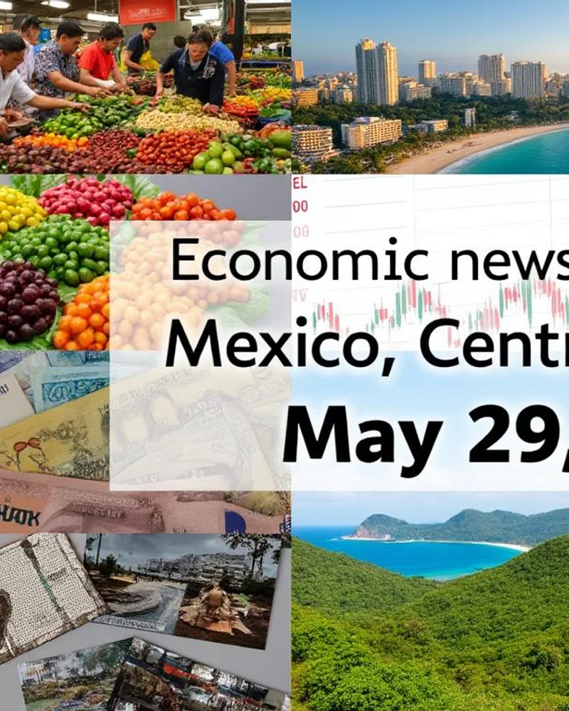Résumé des actualités économiques pour le Mexique, l'Amérique centrale et les Caraïbes - Semaine du 29 mai 2025