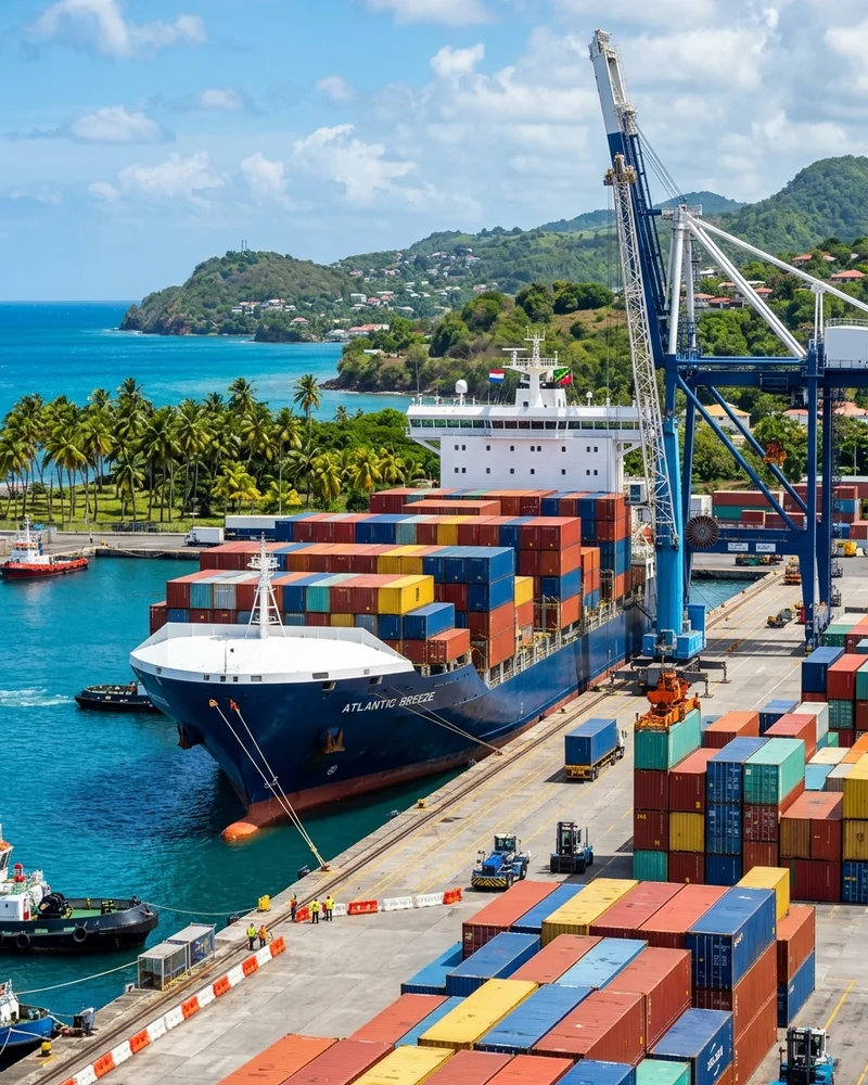 Déménager aux Caraïbes : transport maritime, envoi de véhicule et formalités douanières