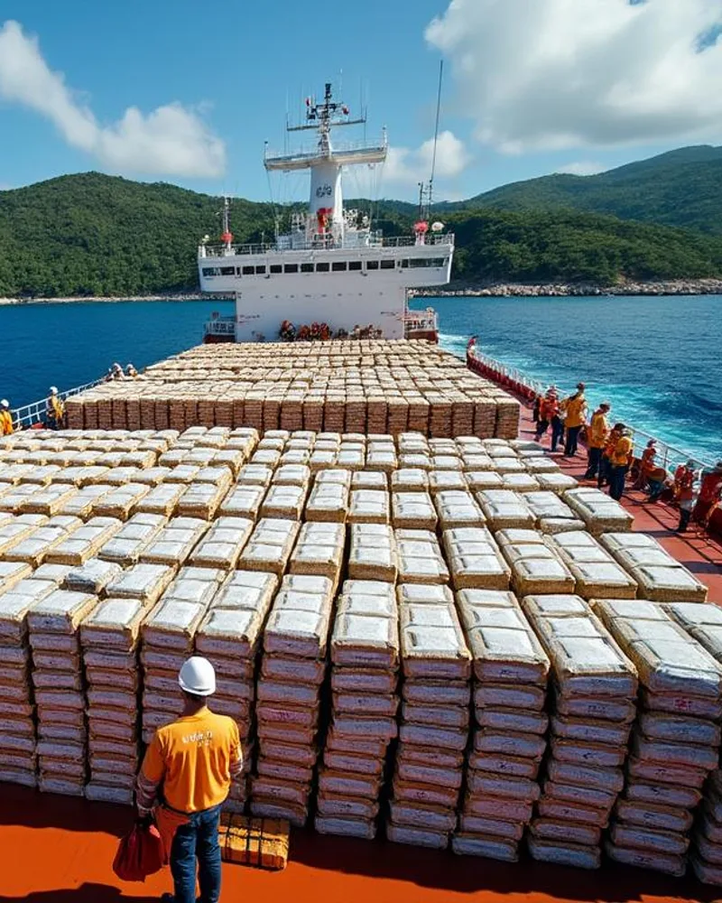 Quatre tonnes de drogues interceptées en mer des Caraïbes