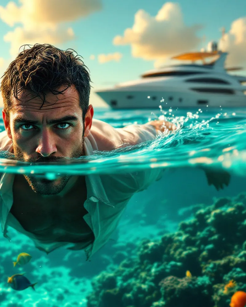Une échappée audacieuse : un homme plonge dans les eaux des Caraïbes pour échapper à une dette de casino de 16 000 dollars