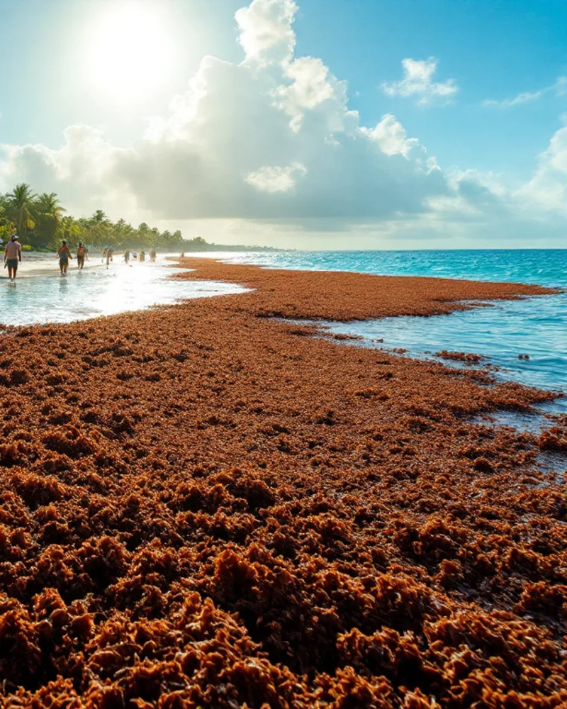 Les Caraïbes face à une marée brune : mobilisation accrue contre l'invasion de sargasses