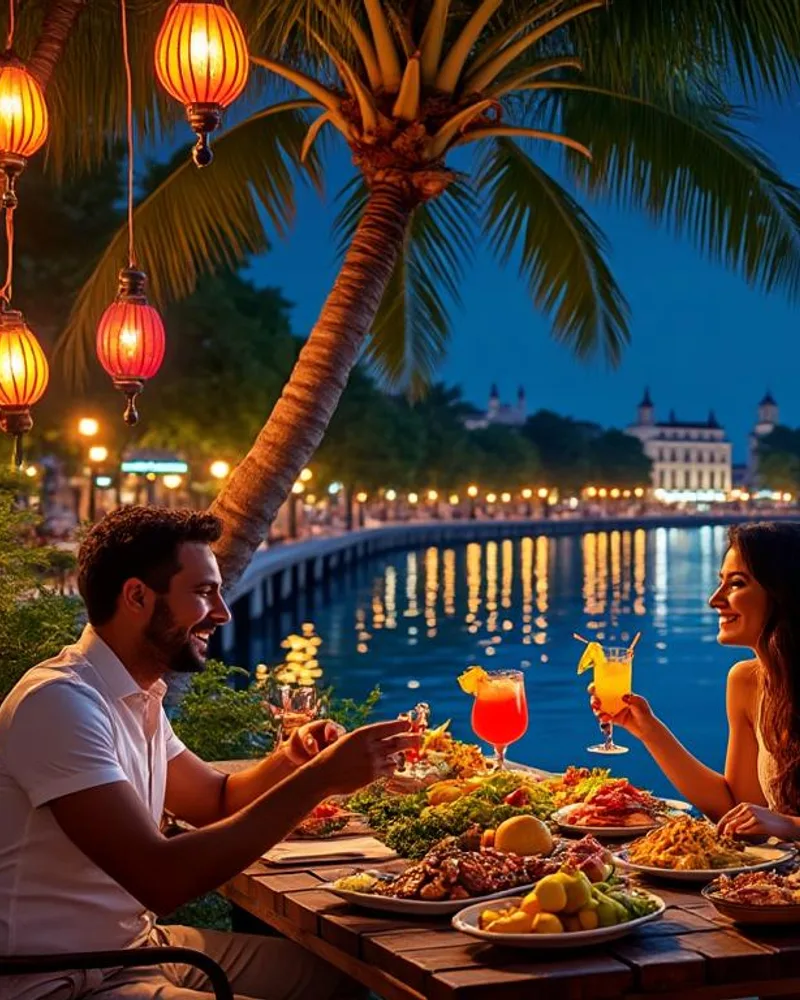 Une nuit envoûtante aux saveurs des Caraïbes le long de la Garonne