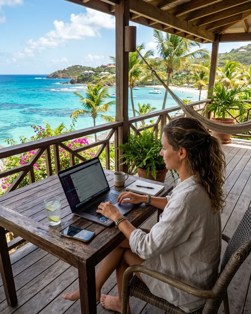 Télétravailler aux Antilles : le guide complet du digital nomad en Guadeloupe et Martinique