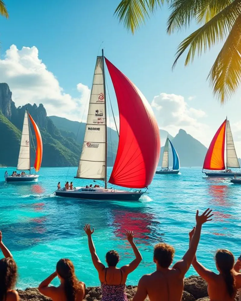 Traditour 2025 : la Guadeloupe Port Caraïbes s'illustre au prologue dans les eaux de la Dominique